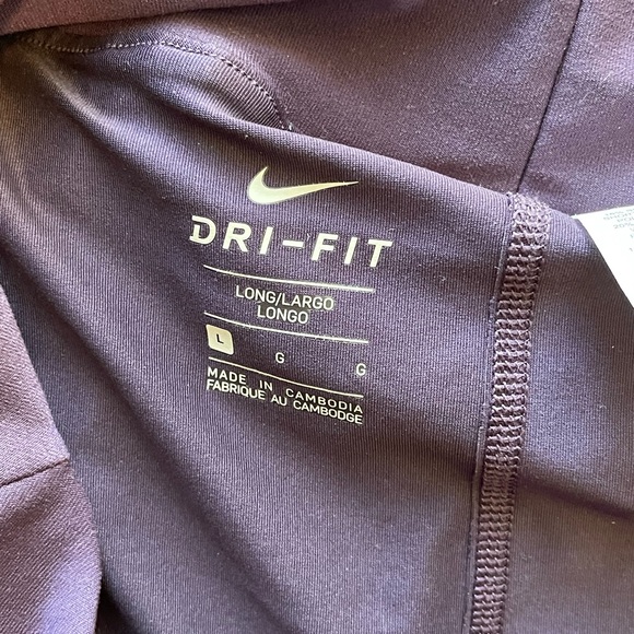 Nike Skirt Skort Pleated Purple L - Picture 3 of 4